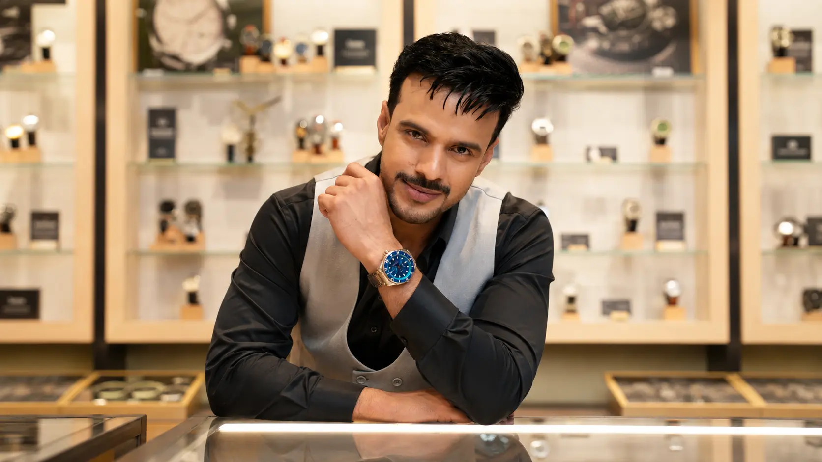 Mohit Kumar outdoors during The Darjeeling Brew lifestyle campaign