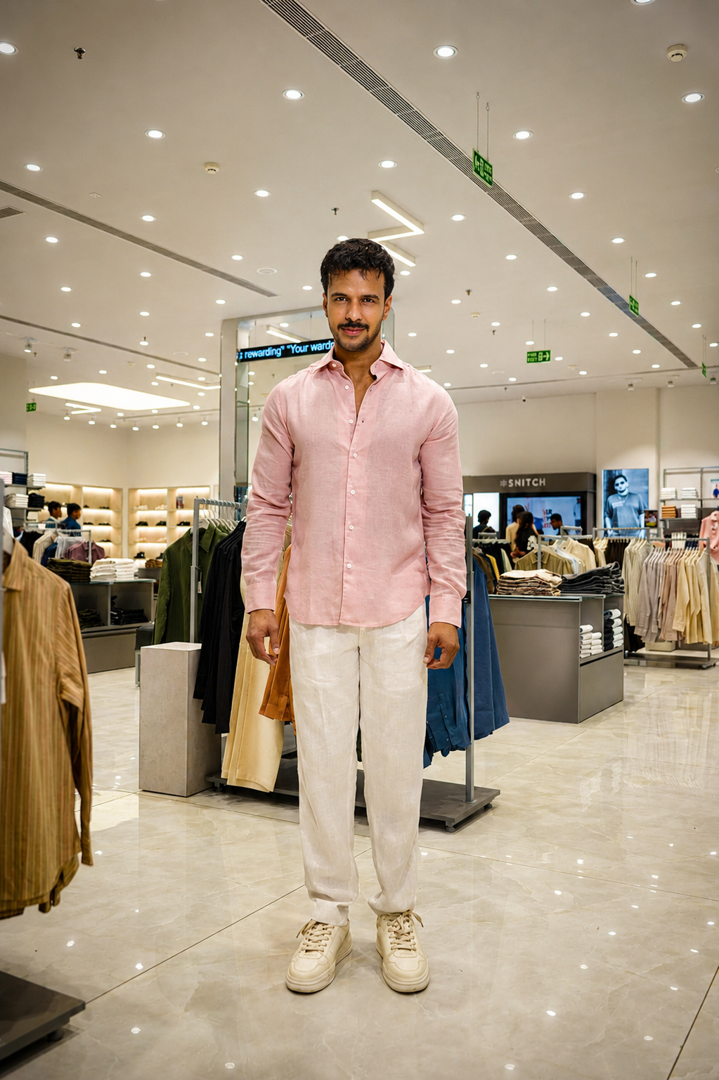 Mohit Kumar wearing a classic SNITCH menswear look